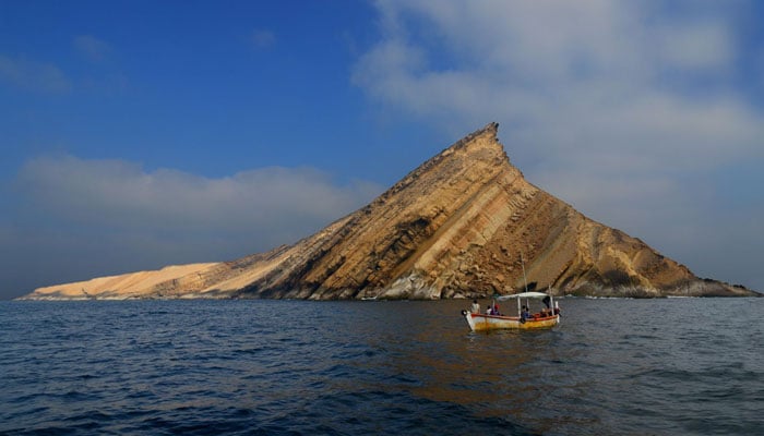 A boat can be seen near the Churna Island. — IUCN Wesbsite/File