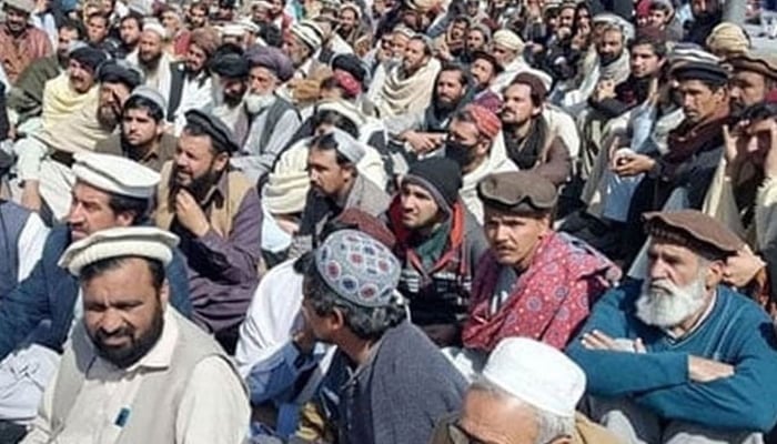 A representational image of protesters holding a street demonstration. — X/@NDM_Official/File