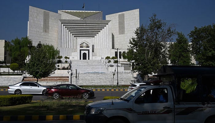 The Supreme Court of Pakistans building in Islamabad. — AFP/File