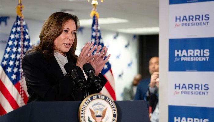 US Vice President Kamala Harris. — Reuters/file