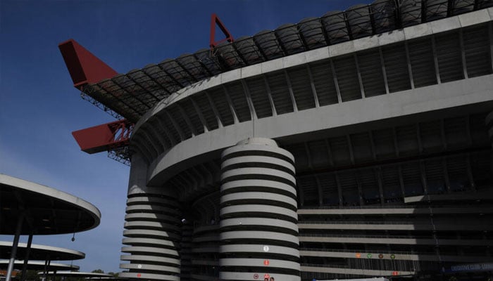 An undated image of San Siro Stadium which is shared by AC Milan and Inter Milan. — AFP/file