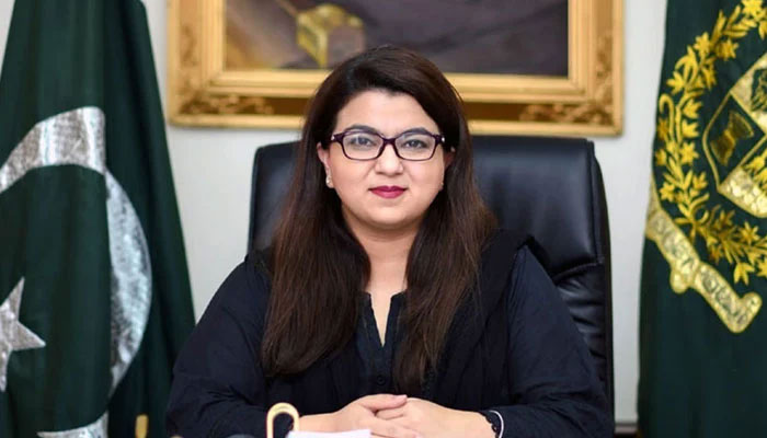 State Minister for Information Technology and Telecommunication Shaza Fatima Khawaja. — APP/File