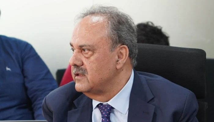 Former Envoy for Afghanistan Ambassador Asif Khan Durrani speaks at a round table conference titled Pak-Afghanistan Relations: Doha III and Beyond. — X/@IPRI_Pak/File