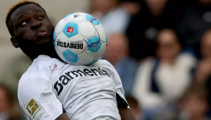 Nigerian forward Victor Boniface scored twice as Leverkusen returned to an even keel © Daniel ROLAND— AFP/File