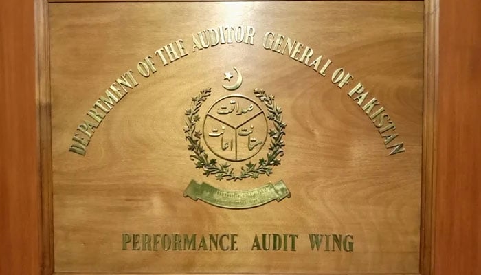 Performance Audit Wing (PAW), Lahore board can be seen in this picture released on June 26, 2019. — Facebook/Performance Audit Wing Lahore Pakistan