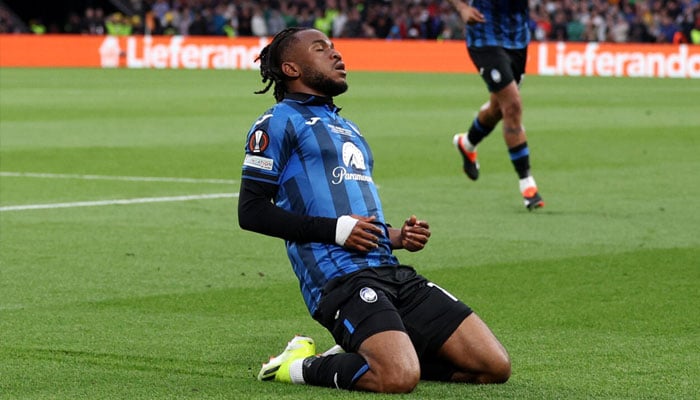 Ademola Lookman, pictured here after scoring in last seasons Europa League final, scored the winner for Atalanta against Fiorentina. — AFP/File