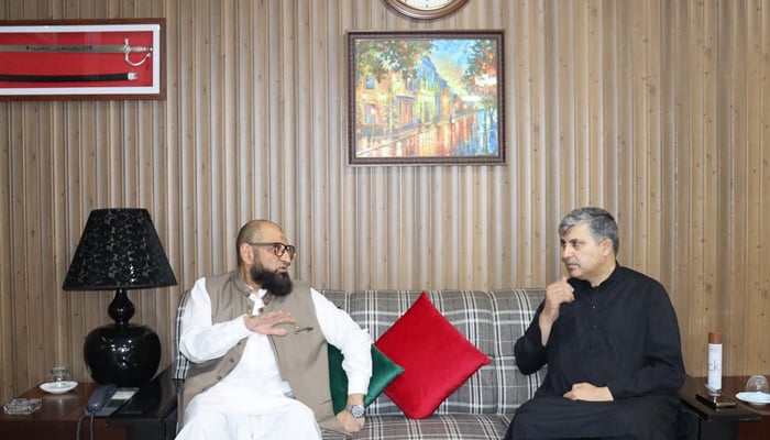 A delegation of Malakand Chamber of Commerce attended Mr. Yasir Ali Chief Commissioner, and discussed the Tax| Exemption affairs of Malakand region on September 2024. — Facebook/@RTOpwr