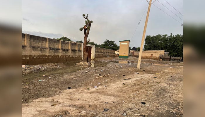 A view of the prison where nearly three hundred prisoners escaped after floods in Maiduguri, northern Borno state, Nigeria September 15, 2024. — Reuters