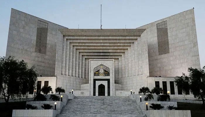 The Supreme Court of Pakistan building in Islamabad. — SC website/file