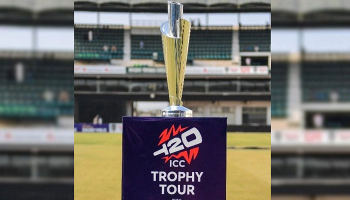 The ICC Women’s T20 World Cup 2024 trophy.— Instagram@therealpcb/file