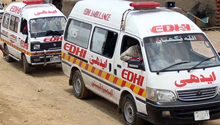 A representational image showing multiple ambulances at an undisclosed location. — Online/File