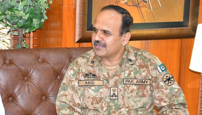 Major General Abid Mazhar. — X@zarrar_11PK/file