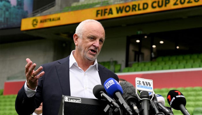 Graham Arnold pictured in Melbourne in August. — AFP/file