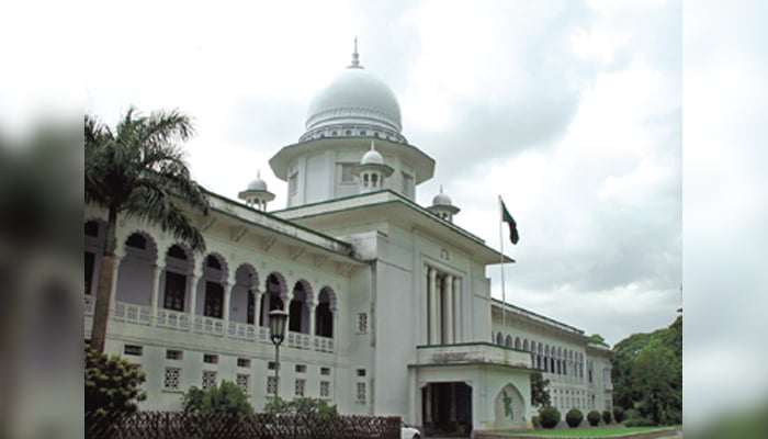 High Court Bhaban, Dhaka, Bangladesh seen in this image. — en.banglapedia.org Web/File