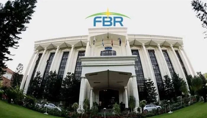 This image released on March 3, 2022, shows the FBR building. — Facebook @Federal Board of Revenue/file