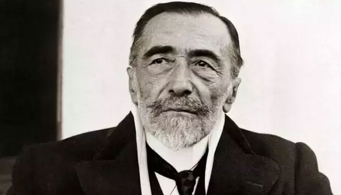 An undated image of Joseph Conrad. — AFP/File