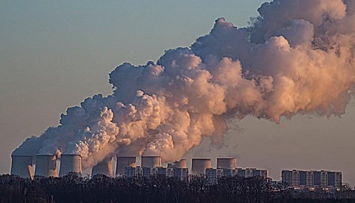 This photo shows steam escaping from a power plant into the atmosphere, which is dangerous for life in the environment seen in this image. — AFP/File