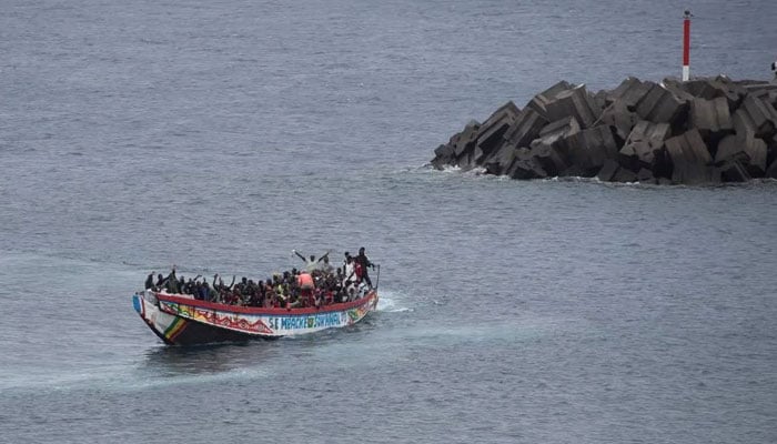 Migrants use wooden boats like this to try and reach the Canary Islands across the Atlantic Ocean. — AFP/File