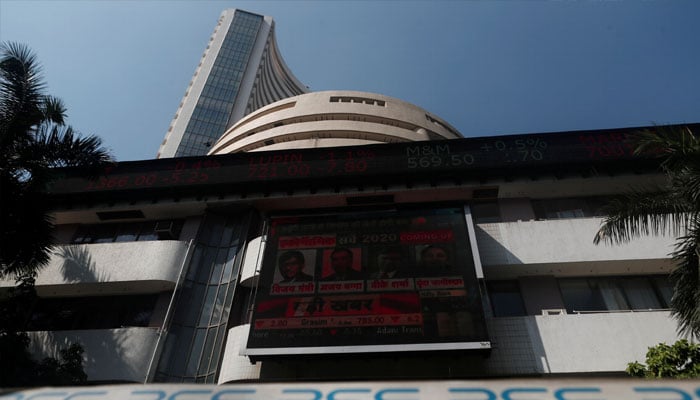 The Bombay Stock Exchange (BSE) building is seen in Mumbai, India, January 31, 2020. — Reuters