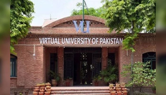 A view of the Virtual University of Pakistan building. —  VU Website/File