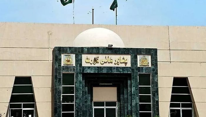 Front facade of the Peshawar High Court. — Reuters/File