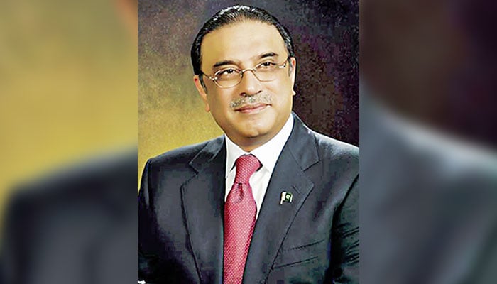 President Islamic Republic of Pakistan, Asif Ali Zardari. — Supplied