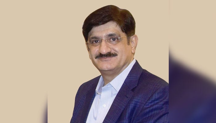 Chief Minister Sindh, Murad Ali Shah. — Supplied