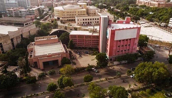 A representational image showing an aerial view of Karachi. — Facebook/@ACPKHI/File