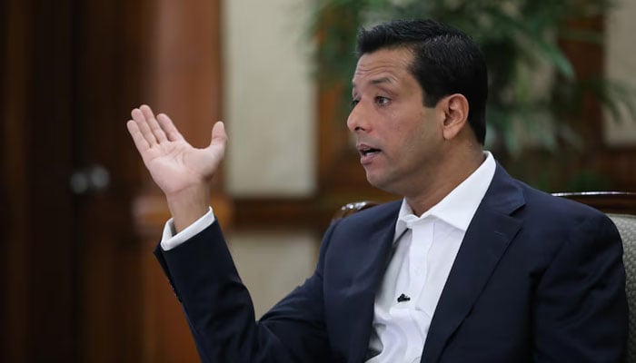 Sajeeb Wazed, son of Bangladesh’s ousted  Prime Minister Sheikh Hasina and the Information and Communication Advisor of the Bangladesh government, gestures during an interview with Reuters at the Prime Ministers residence in Dhaka, Bangladesh, December 29, 2018. — Reuters