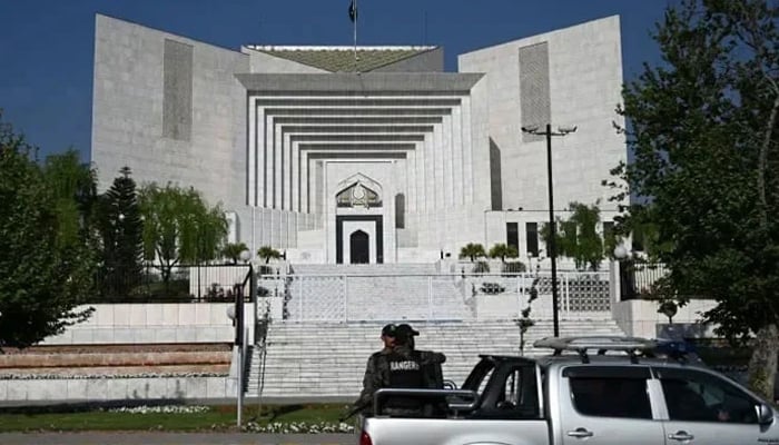 The Supreme Court of Pakistans building in Islamabad. — AFP/File