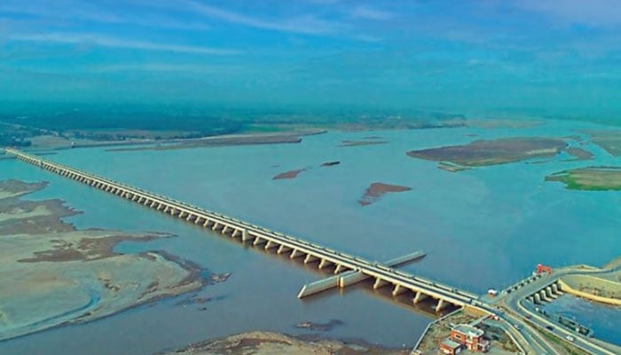 An aerial image of the Khanki Underpass.— APP/file