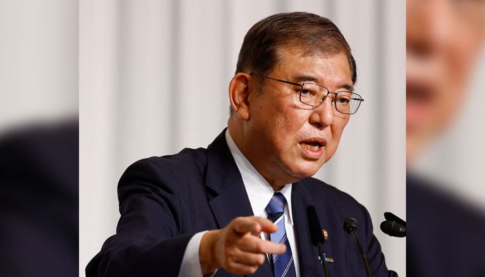 Shigeru Ishiba, the newly elected leader of Japans ruling party, the Liberal Democratic Party (LDP), attends a press conference after the LDP leadership election in Tokyo on September 27, 2024. — AFP