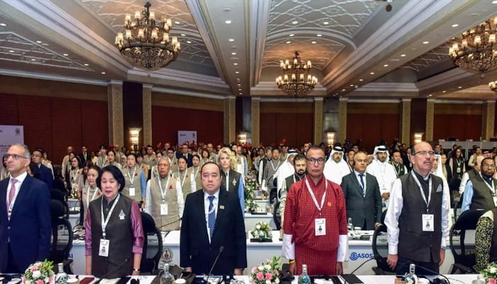 Group photo of Comptroller and Auditor General (CAG) of India, Supreme Audit Institution of India (SAI) for the period 2024-2027 with members and participants of Asian Organization of Supreme Audit Institutions (ASOSAI) on September 27, 2024. — Facebook/@Wandering Minds