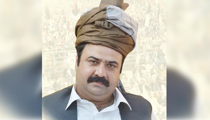 Qaumi Watan Party (QWP) provincial Chairman Sikandar Hayat Khan Sherpao seen in this image released on June 8, 2023. — Facebook/@SikandarSherpao.official