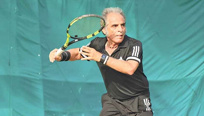 Pakistani tennis players Rashid Malik.—Author/file