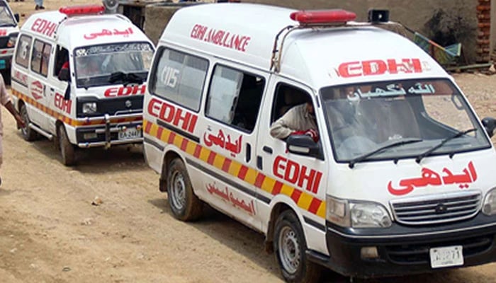 A representational image showing multiple ambulances at an undisclosed location. — Online/File