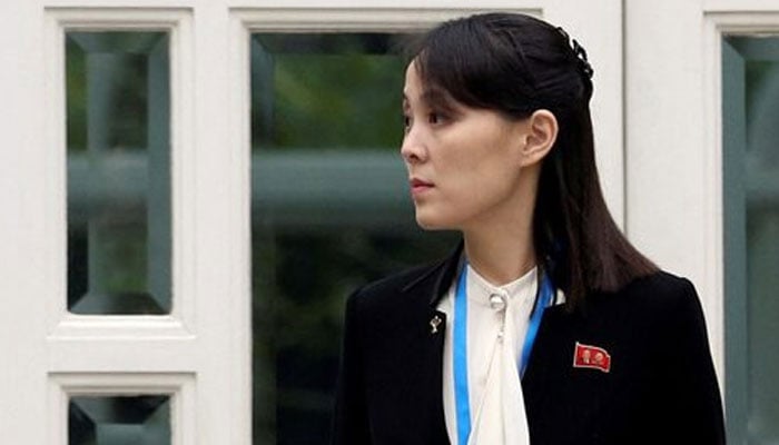 Kim Yo Jong, sister of North Koreas leader Kim Jong Un and first vice department director of the ruling Workers’ Party’s Central Committee, looks on at the Metropole hotel during the second North Korea-US summit in Hanoi, Vietnam February 28, 2019. — Reuters