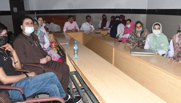 The pre-conference workshop (PCW 56) for KMC-IRC 2024 held on September 30, 2024. — Facebook/ Khyber Medical College