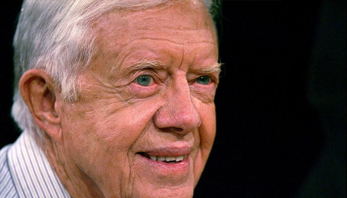 Former US president Jimmy Carter, seen here in December 2004. — AFP/File