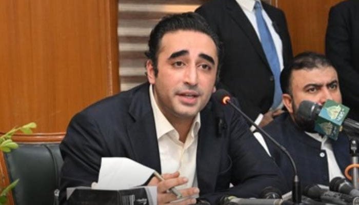 PPP Chairman Bilawal Bhutto-Zardari addresses Balochistan High Court Bar in Quetta on October, 1, 2024. — Facebook/@Bilawalhouse