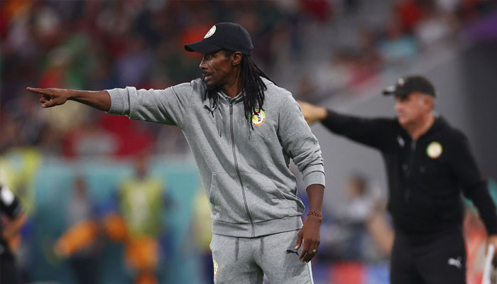 Senegal coach Aliou Cisse reacts. — Reuters/file