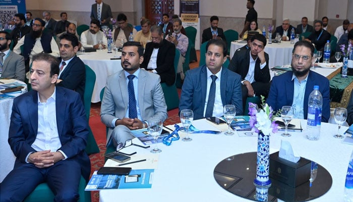 Participants can be seen at an event hosted by the Pakistan Pharmaceutical Manufacturers’ Association (PPMA). — LinkedIn/Pakistan Pharmaceutical Manufacturers’ Association