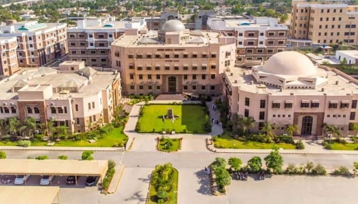 A broad view of Khyber Medical University (KMU) seen in this image. — Facebook/@kmupeshawarofficial/file