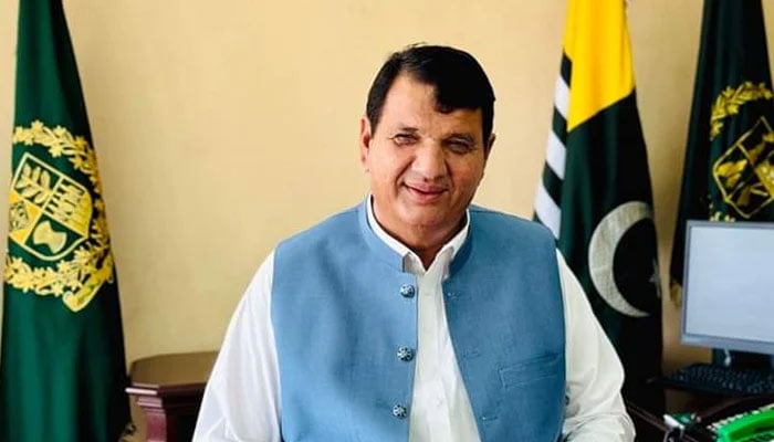 Federal Minister on Kashmir Affairs and Gilgit-Baltistan Amir Muqam. — APP/File