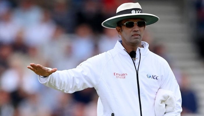 Sri Lanka’s Kumar Dharmasena.— AFP/file