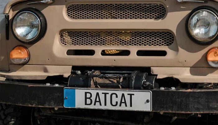 The representational image shows a customised number plate installed on a vehicle. — Freepik/File