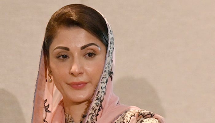 Punjab Chief Minister Maryam Nawaz pictured in Islamabad on July 25, 2022. — AFP