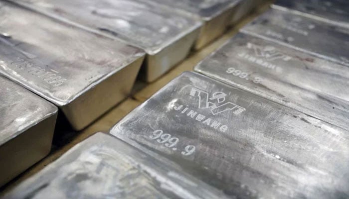 A representational image of silver bricks. — Reuters/File