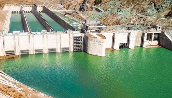 A general view of Neelum-Jhelum hydropower project in this undated photo. — Wapda website