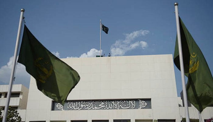 A general view of the Parliament House building in Islamabad. — AFP/File